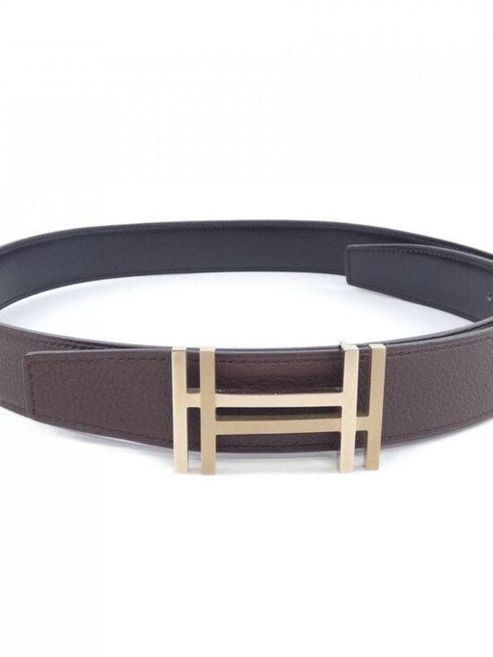 Hermes AU Carre Black 95 Brown main image 4